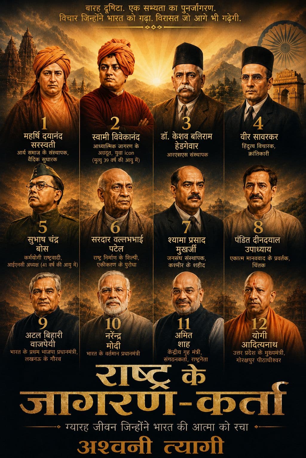 राष्ट्र के जागरण-कर्ता